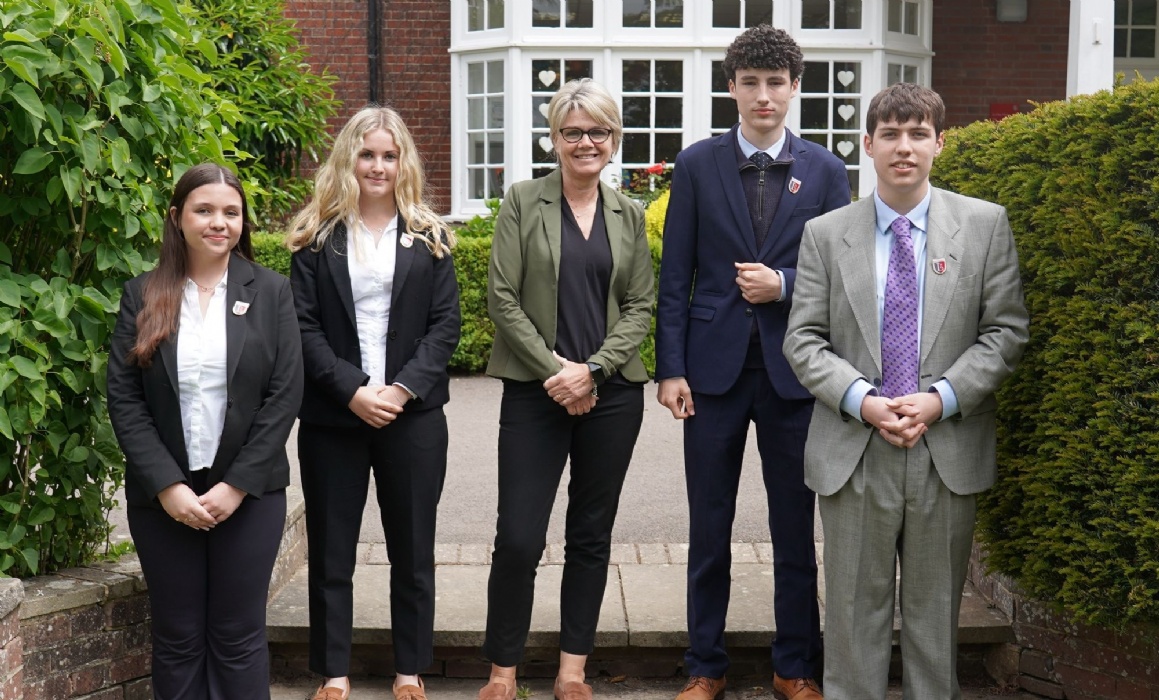 Lingfield College Head Student Team for 25/26